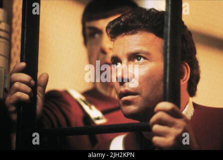 NIMOY und SHATNER, Star Trek II: Der Zorn des Khan, 1982 Stockfoto