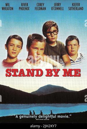 WHEATON, PHOENIX, Feldman, O'CONNELL, STAND BY ME, 1986 Stockfoto