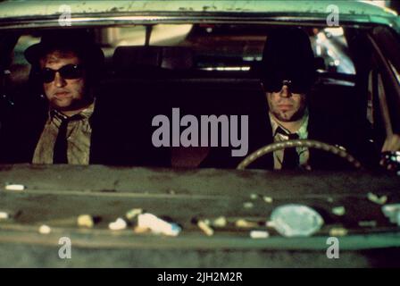 BELUSHI und AYKROYD, die Blues Brothers, 1980 Stockfoto