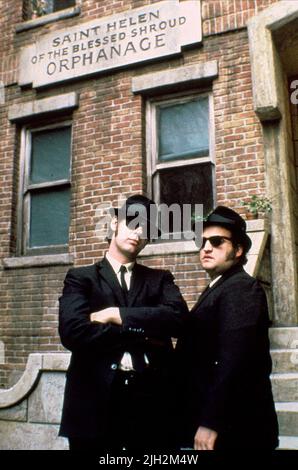 BELUSHI und AYKROYD, die Blues Brothers, 1980 Stockfoto