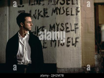 EDWARD NORTON, FIGHT CLUB, 1999 Stockfoto