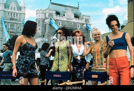 ADAMS, BROWN, HALLIWELL, BUNTON, CHISHOLM, SPICE WORLD, 1997 Stockfoto