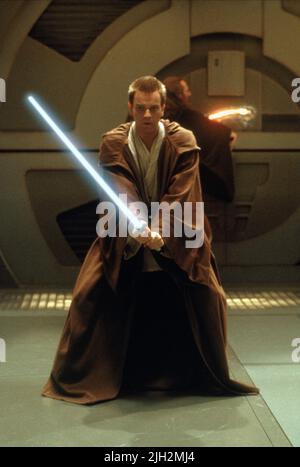 EWAN MCGREGOR, Star Wars: Episode I - Die Dunkle Bedrohung, 1999 Stockfoto