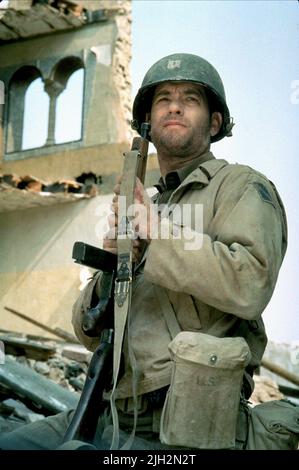 TOM HANKS, Saving Private Ryan, 1998 Stockfoto