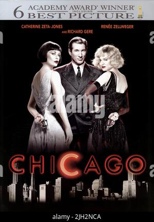 ZETA-JONES, GERE, POSTER, CHICAGO, 2002 Stockfoto