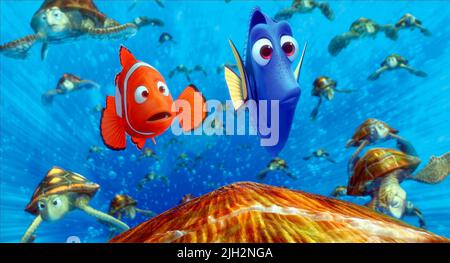 MARLIN, DORY, Findet Nemo, 2003 Stockfoto