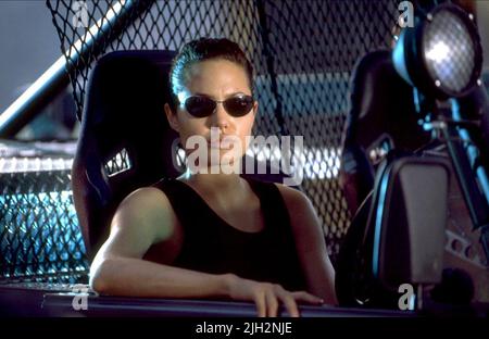 ANGELINA JOLIE, Lara Croft: Tomb Raider", 2001 Stockfoto