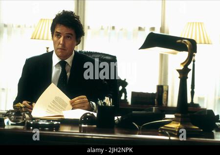 HUGH GRANT, Liebe wirklich, 2003 Stockfoto