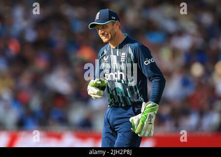 London, Großbritannien. 14.. Juli 2022. Jos Buttler von England während des Spiels in, am 7/14/2022. Quelle: SIPA USA/Alamy Live News Stockfoto