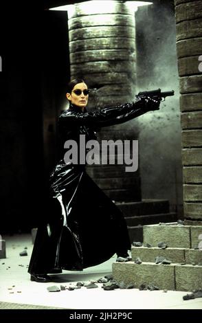 CARRIE-ANNE MOSS, DIE MATRIX REVOLUTIONS 2003 Stockfoto