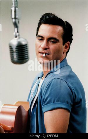 JOAQUIN PHOENIX, ZU FUSS DIE LINIE 2005 Stockfoto