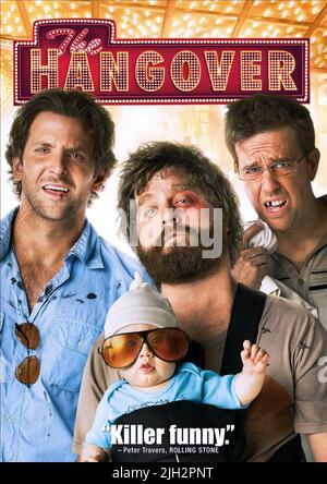 COOPER, GALIFIANAKIS, Poster, den Kater, 2009 Stockfoto