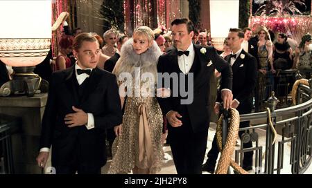 DICAPRIO,MULLIGAN,EDGERTON,MAGUIRE, THE GREAT GATSBY, 2013 Stockfoto