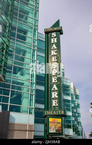 Shakespeare Theatre am Navy Pier in Chicago, Illinois, USA Stockfoto