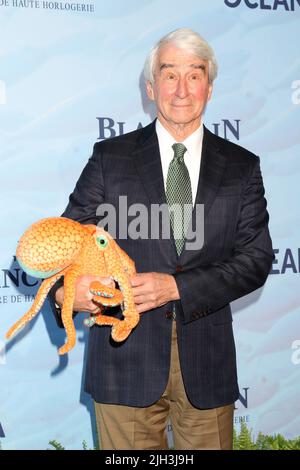 Oceanas jährliche SeaChange Sommerparty 14. in einer Privatresidenz am 23. Oktober 2021 in Laguna Beach, CA mit: Sam Waterston wo: Laguna Beach, California, USA Wann: 24. Oktober 2021 Kredit: Nicky Nelson/WENN Stockfoto