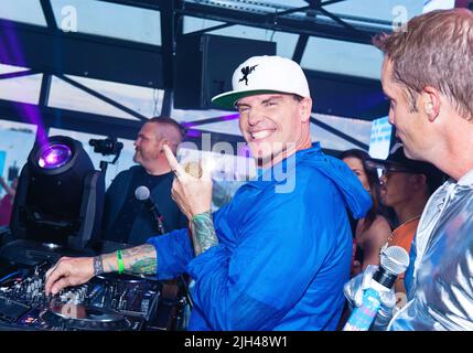 23. Juni 2022 - Toronto, Ontario, Kanada - Vanilla Ice. Vanilla Ice (Robert Matthew Van Winkle) veranstaltet die Joyburst Summer Launch Party im Rebel Nightclub. (Bild: © Brent Perniac/AdMedia über ZUMA Press Wire) Stockfoto