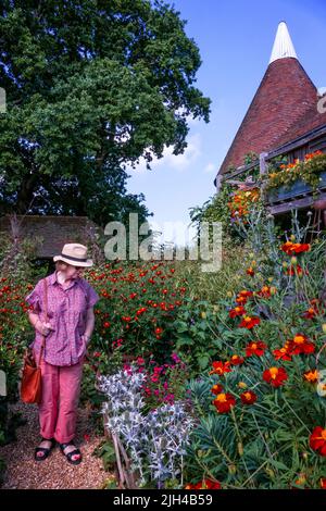 Barch Hill Garden im Juli East Sussex UK Stockfoto