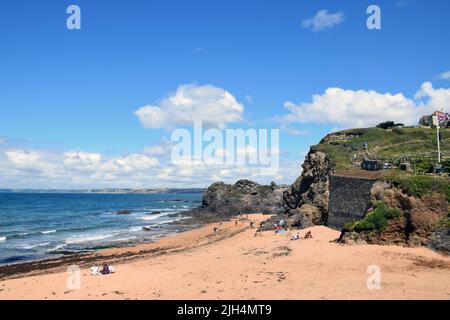 Outer Hope, Hope Cove, South Devon, Großbritannien, Juli 2022 Stockfoto
