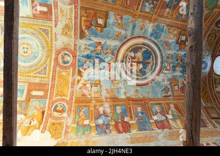 Italien, Lombardei, Valtellina, Bormio, Santo Spirito Kirche Stockfoto