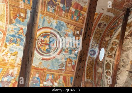 Italien, Lombardei, Valtellina, Bormio, Santo Spirito Kirche Stockfoto