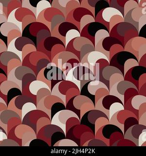 Abstrakt braun Rost nahtlose Muster Farbe Hintergrund Vektor Illustration Stock Vektor