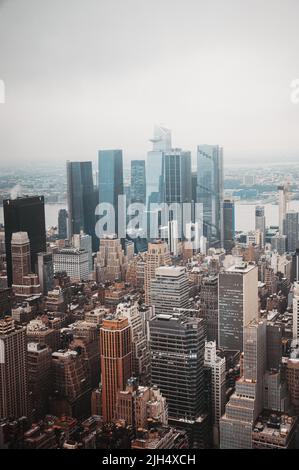 Skyline von Manhatten Stockfoto