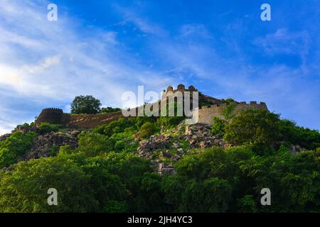 Charkhari Fort, Mahoba, Uttar Pradesh, Indien. Stockfoto