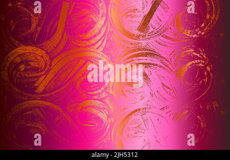 Abstrakt Vektor goldenen Grunge Hintergrund. Abbildung EPS8 Stock Vektor