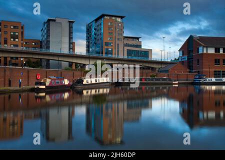 Victoria Quays, Sheffield, Großbritannien Stockfoto