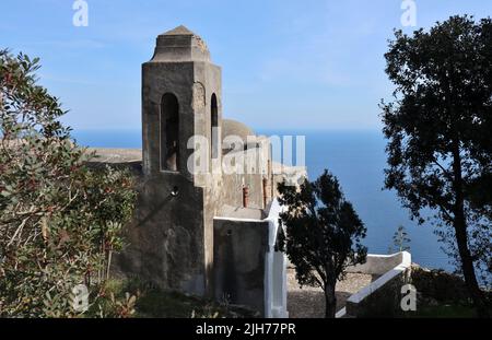 Anacapri - Scorcio dell'Eremo di Santa Maria a Cetrella Stockfoto