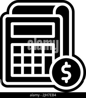 Symbol für Geschäftsabrechnung Stock Vektor
