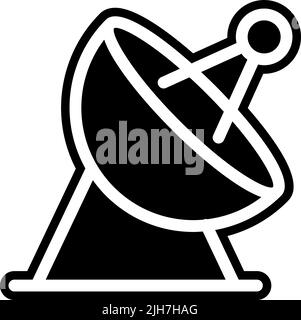Symbol für Kommunikationsschüssel Stock Vektor