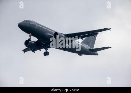 Militär, Airbus, A319, A319-100 Ungarische Luftwaffe Stockfoto