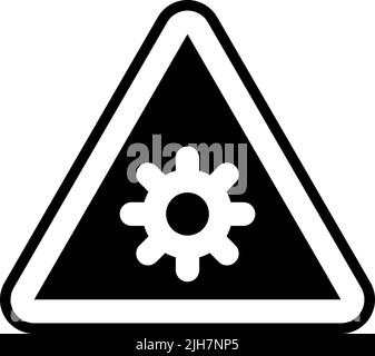 Symbol für Signal- und Prohibition-Laser Stock Vektor