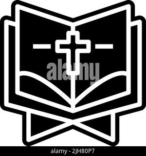 Christianity bible Ikone Stock Vektor
