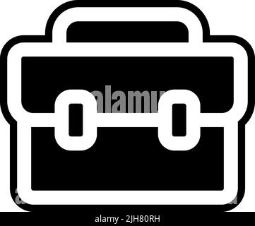 Kleidung Koffer Symbol Stock Vektor
