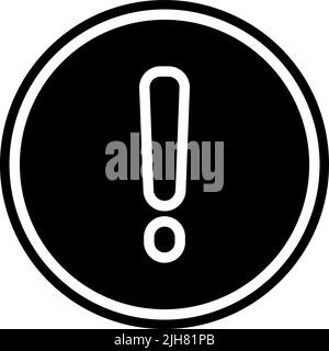 Symbol für wichtige Informationen Stock Vektor