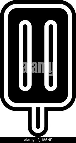 Eiscreme-Eis-Symbol Stock Vektor