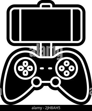Smart Home Gamepad-Symbol Stock Vektor