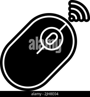 Symbol für die kabellose Smart Home-Maus Stock Vektor