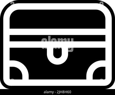Symbol für Reichtum und Luxusschatz Stock Vektor