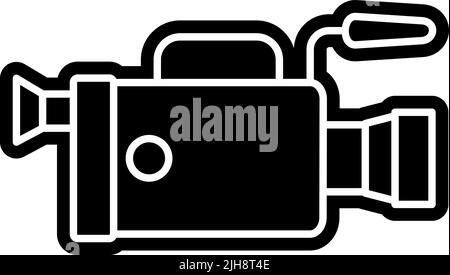 Kommunikation Videorekorder . Stock Vektor