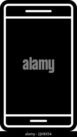 Kommunikation Mobiltelefon . Stock Vektor