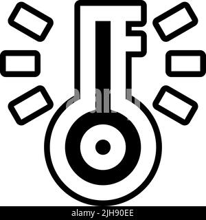 Finanzschlüssel . Stock Vektor