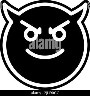 Emoji-Teufel . Stock Vektor