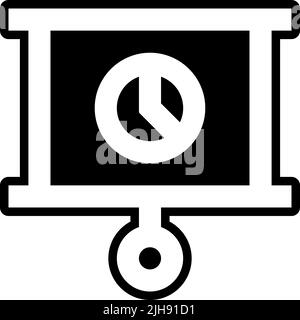 Finanzen Tortendiagramm . Stock Vektor