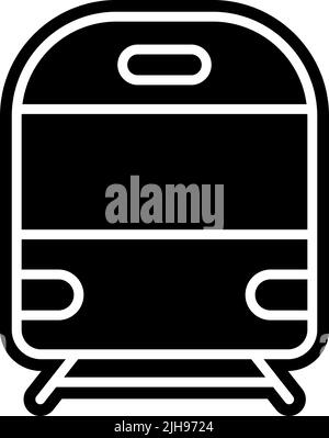 Transport Schiene . Stock Vektor