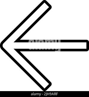 Basic ui zurück . Stock Vektor