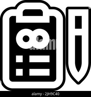 Hochzeitsliste . Stock Vektor