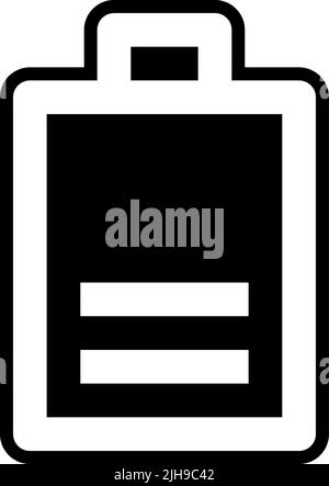 Grundlegende ui-Batterie . Stock Vektor